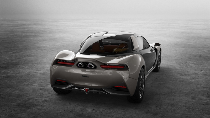 Illustration for article titled Yamaha Sports Ride Concept: A Baby Supercar With Tech From The Man Behind The McLaren F1